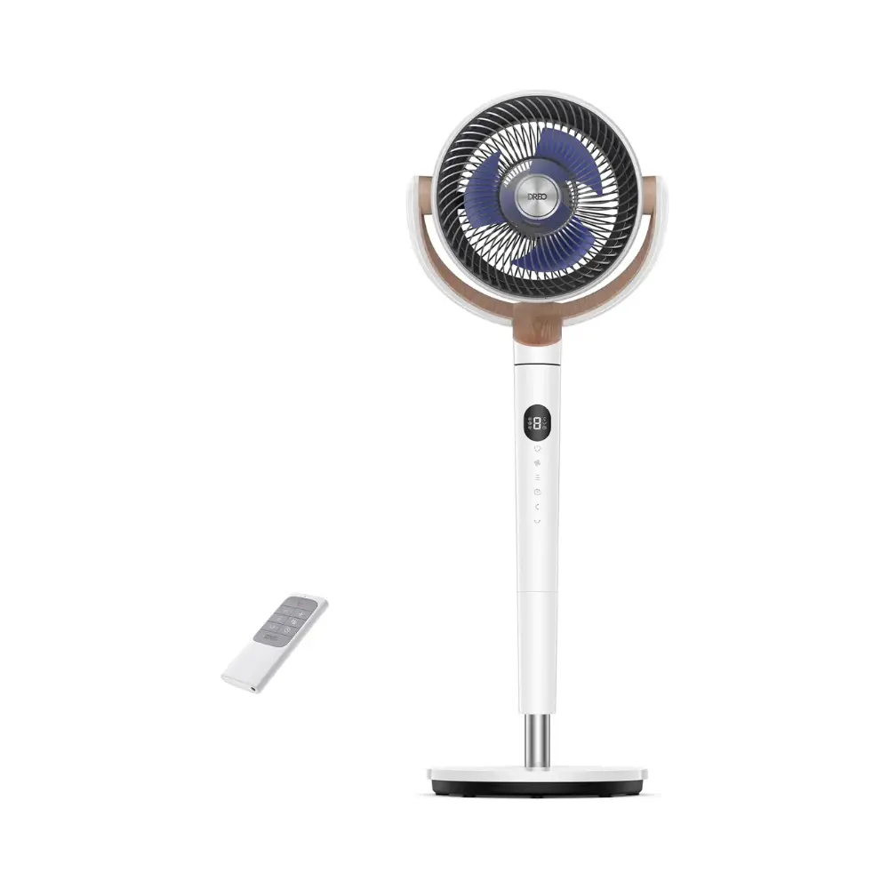 Ventilador refrigerante DREO — ventilador de pie blanco — imagen 2